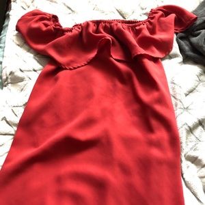 Off the shoulder dress